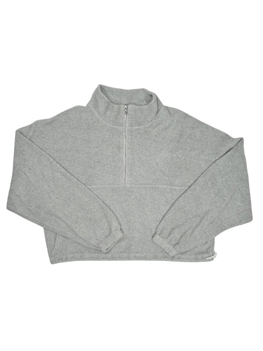 Gil Rodriguez Half Zip Sweatshirt in Grey